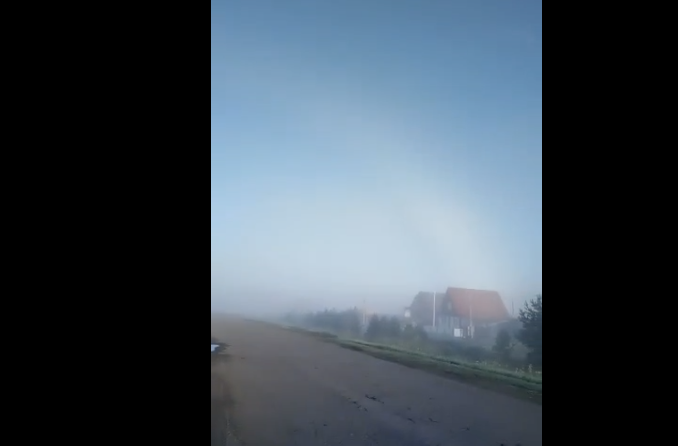 На севере Омской области засняли уникальное природное явление На севере Омской области засняли уникальное природное явление