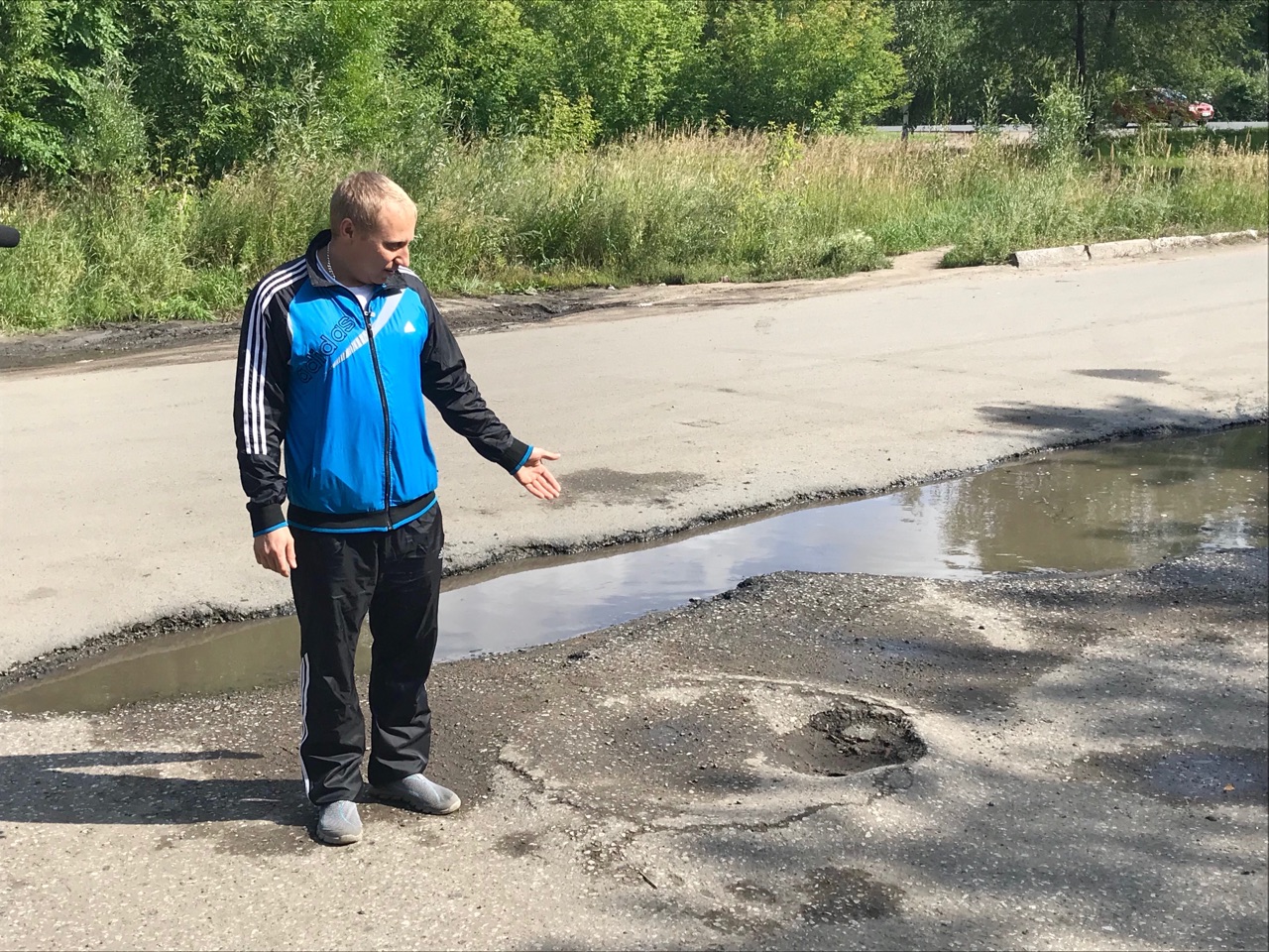 Юрий Козловский решает проблему ливневых канализаций