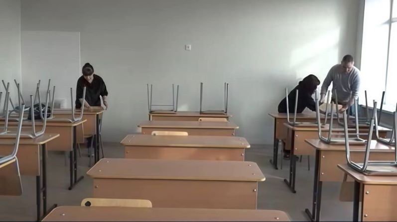 В Омске после ремонта готовится к открытию школа № 14 В Омске после ремонта готовится к открытию школа № 14