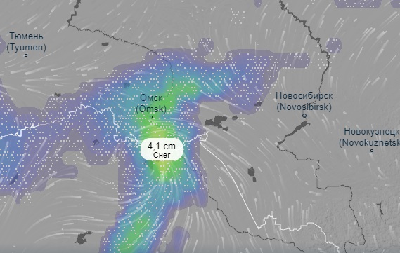 Омск на несколько дней оказался под властью снегопада Омск на несколько дней оказался под властью снегопада