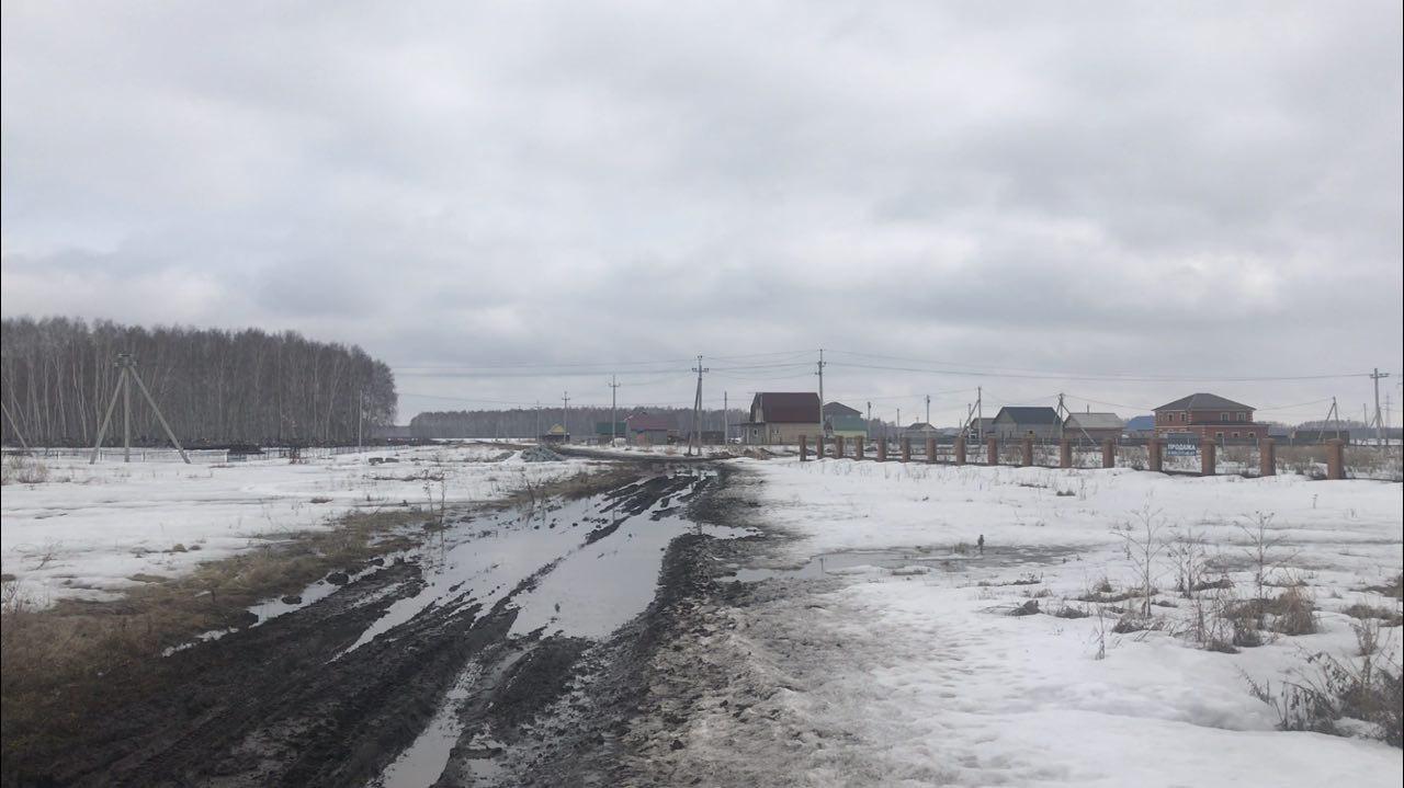 Граница кладбища и жилой зоны поселка Приветный в Омском районе Граница кладбища и жилой зоны поселка Приветный в Омском районе