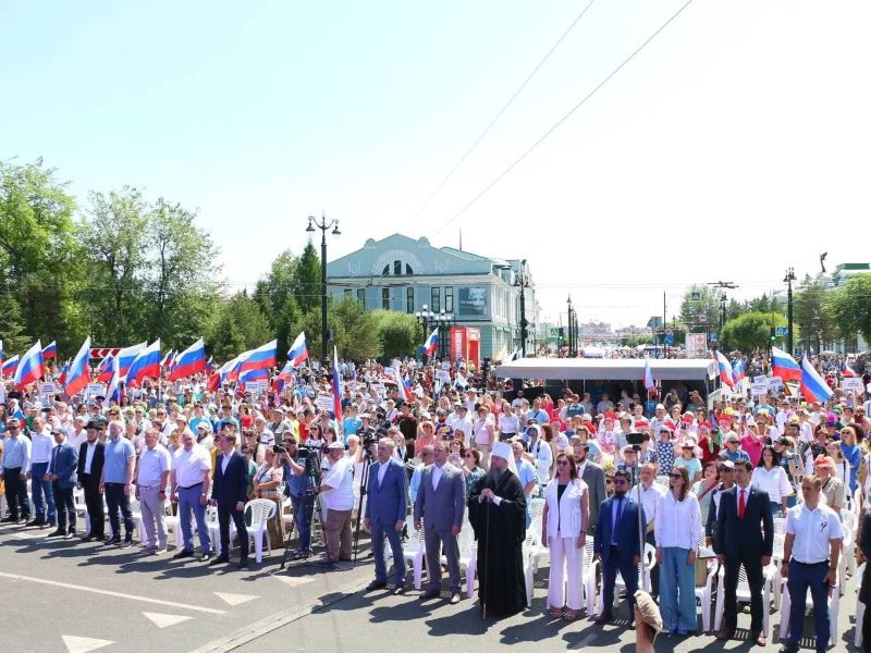 Губернатор Хоценко открыл форум «Россия – это мы!» в Омске