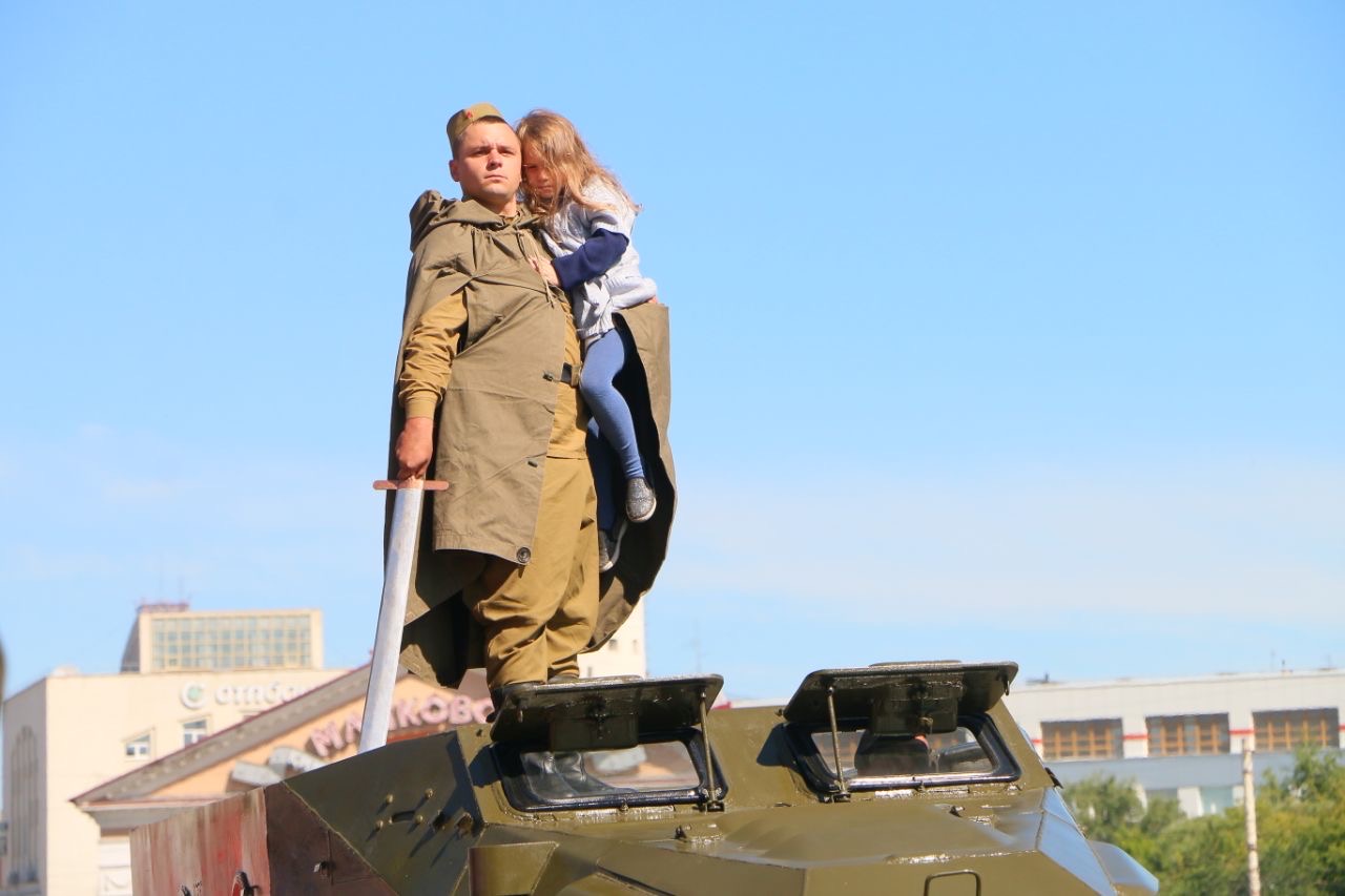 В Омске в особом формате прошел парад Победы - фото В Омске в особом формате прошел парад Победы - фото