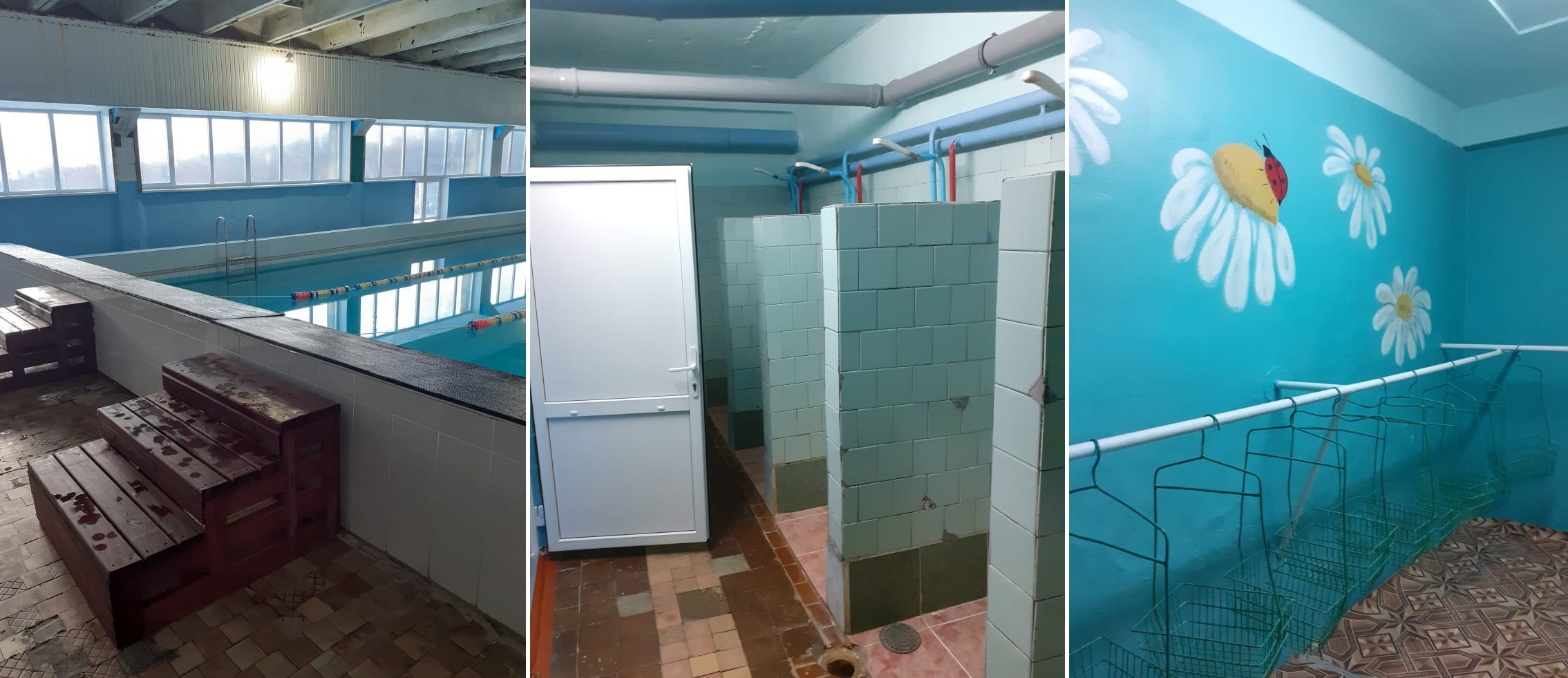 Власти Марьяновки отрицают опасность бассейна, которого омичи считают разрушающимся Власти Марьяновки отрицают опасность бассейна, которого омичи считают разрушающимся