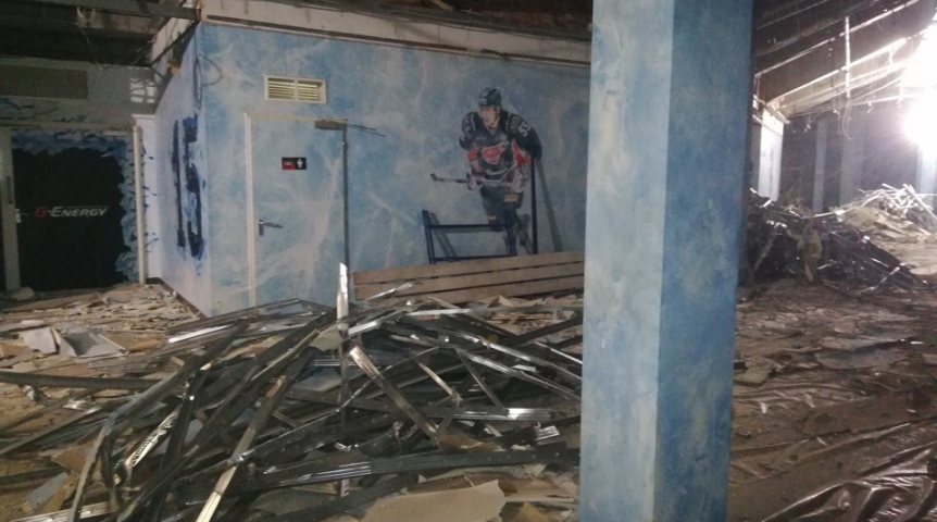 Что происходит в "Арене Омск" прямо сейчас. Что происходит в "Арене Омск" прямо сейчас.