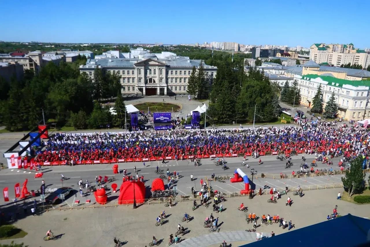 «ВелоОмск-2026» побил свой же рекорд «ВелоОмск-2026» побил свой же рекорд