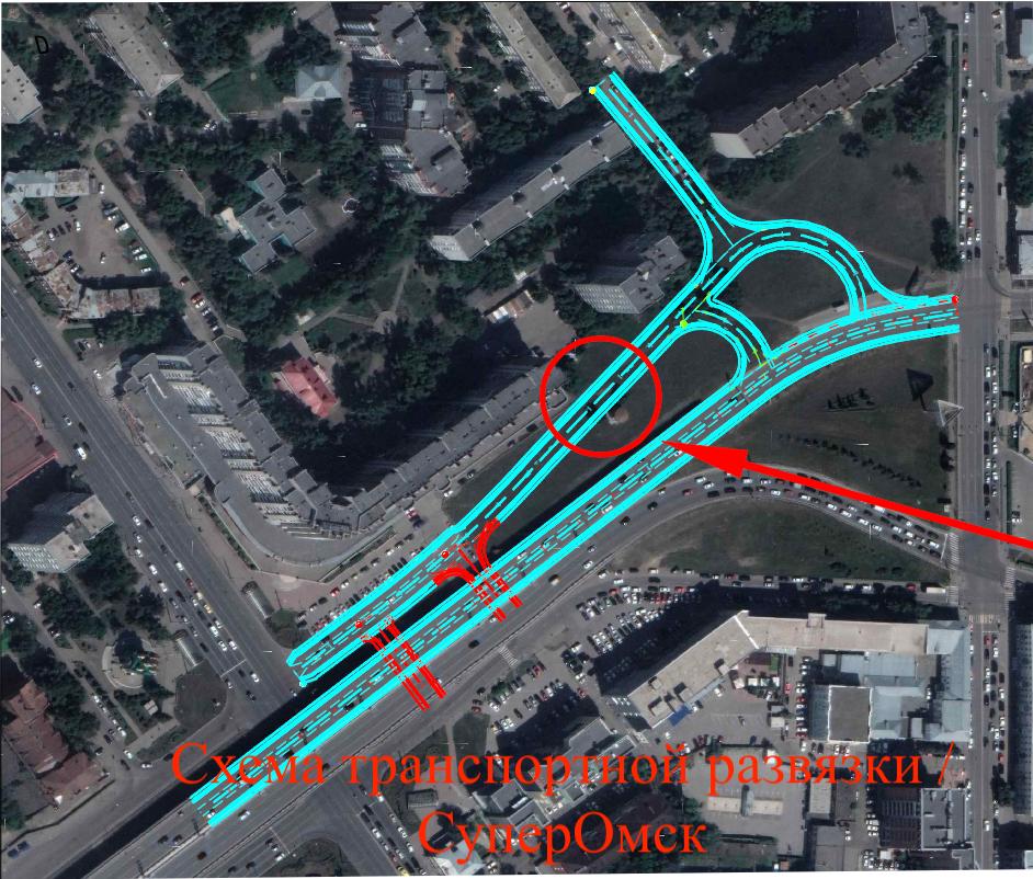 У омского метромоста появится развязка: как она выглядит