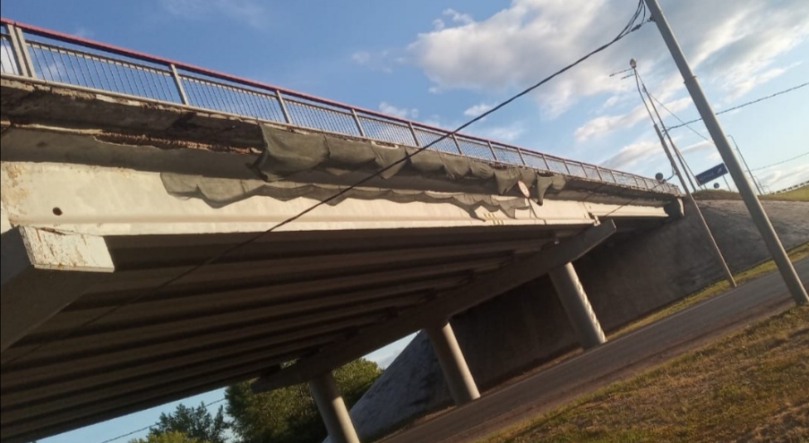 В Омске активно рушится путепровод на Черлакском тракте – соцсети В Омске активно рушится путепровод на Черлакском тракте – соцсети