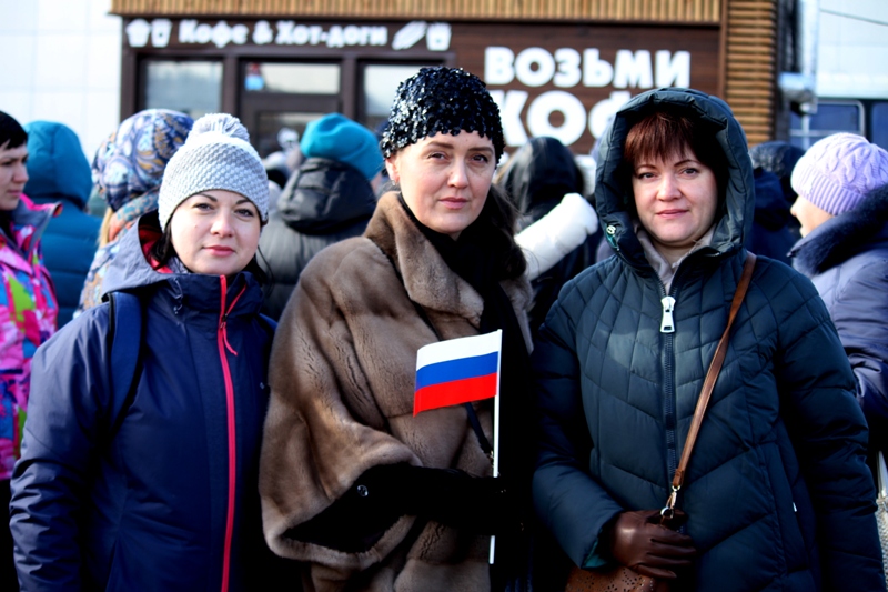 Пять лет наш. В Омске встретили «Крымскую весну»: фото Пять лет наш. В Омске встретили «Крымскую весну»: фото