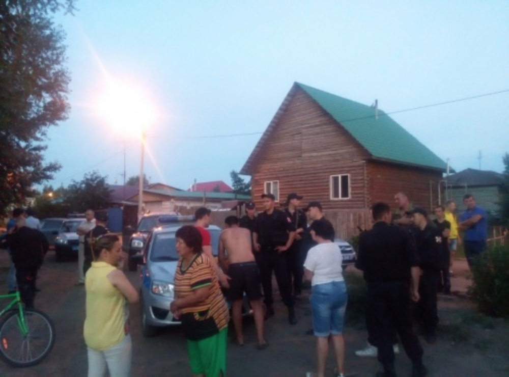Драка в Омске Драка в Омске