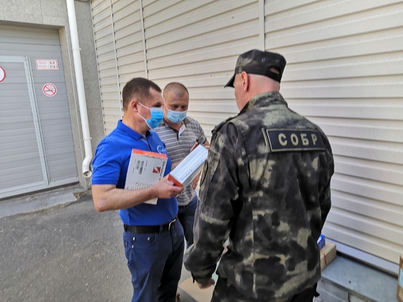 Фонд Манякина оказал помощь в виде необходимого медицинского расходника СОБР «Каскад» Фонд Манякина оказал помощь в виде необходимого медицинского расходника СОБР «Каскад»