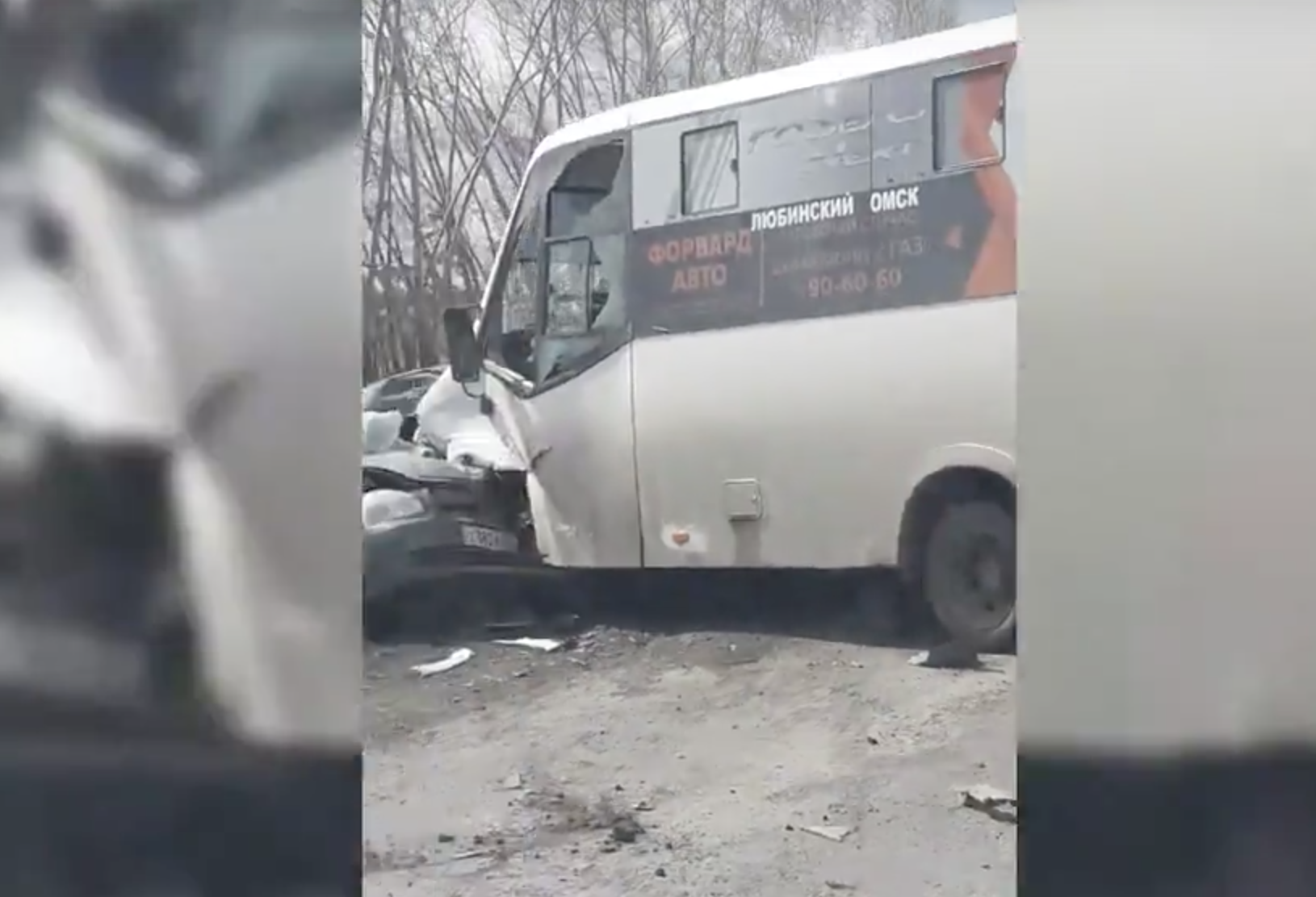 В Омской области в ДТП с маршрутной «ГАЗелью» погибло трое взрослых и ребенок - фото (ОБНОВЛЕНО)
