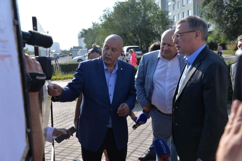 Губернатор Александр Бурков оценил перспективы развития Кировского округа Омска