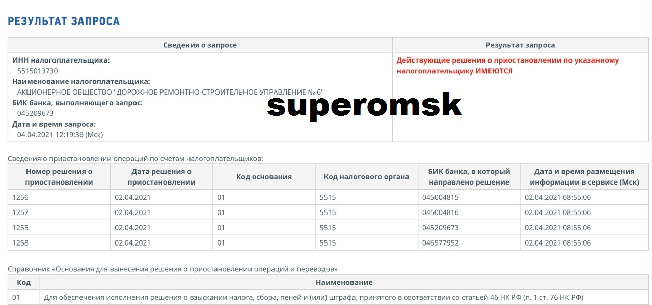 Перед началом летнего сезона заблокировали счета у омских дорожников