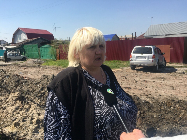Непроходимую дорогу к жилым домам на 9-й Восточной в Омске «Оплот» восстановил за день