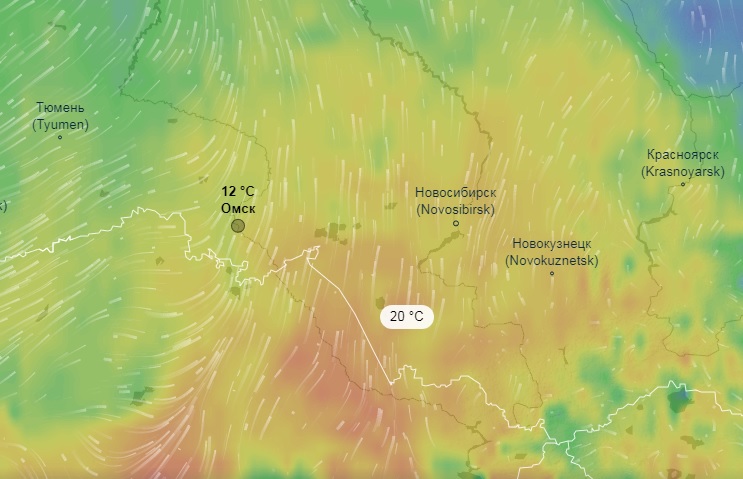 Омскую область и сибирские регионы накроет грандиозная волна летнего тепла Омскую область и сибирские регионы накроет грандиозная волна летнего тепла