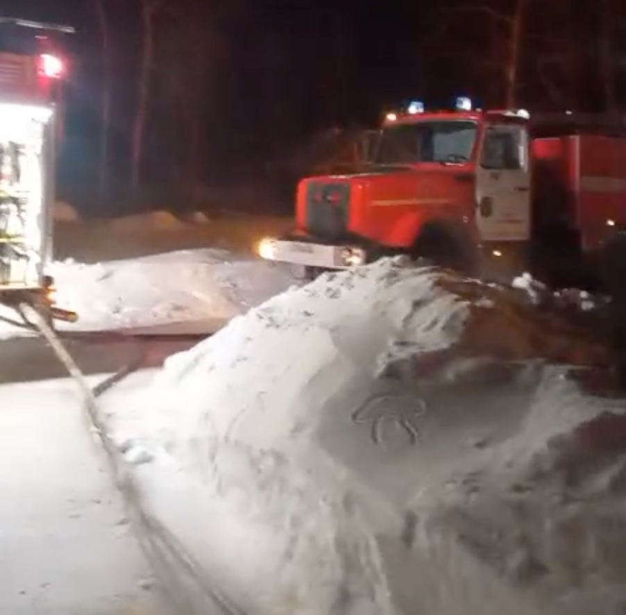 На месте пожара в монастыре в омской Марьяновке оставили знак