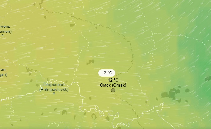 В октябре в Омскую область придет летняя погода