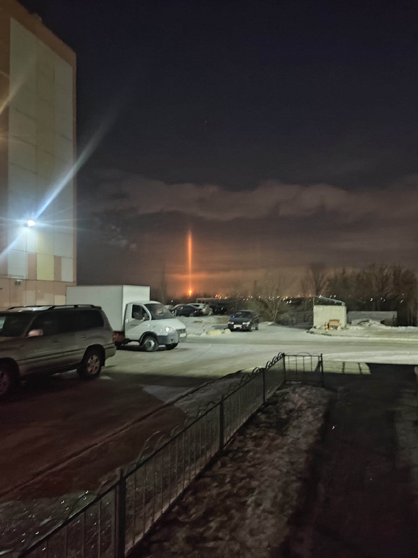 В небе над Омском замечено необычное явление В небе над Омском замечено необычное явление
