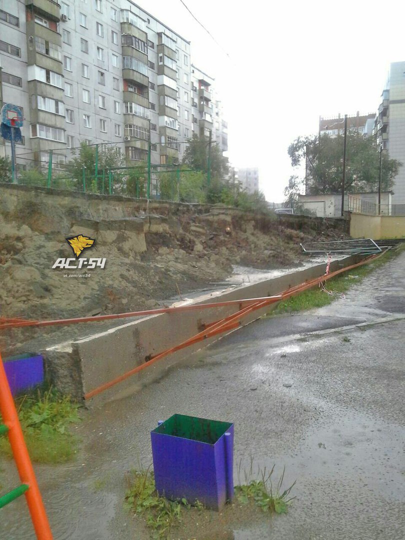 Улицы Новосибирска вновь ушли под воду Улицы Новосибирска вновь ушли под воду