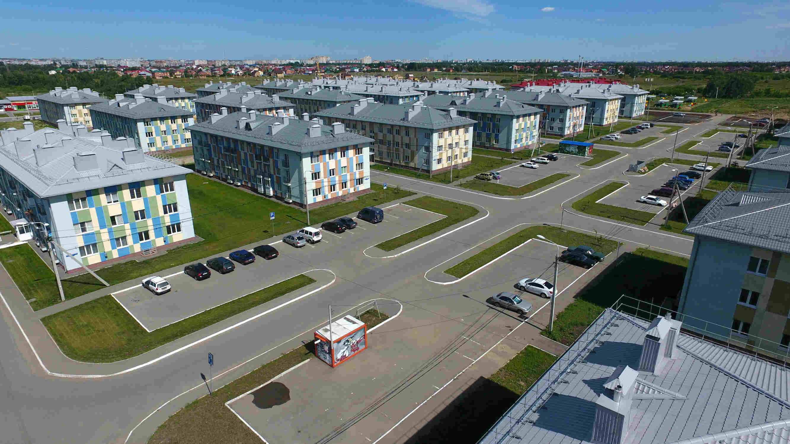 В новом микрорайоне Омска уже достраивают детский сад В новом микрорайоне Омска уже достраивают детский сад
