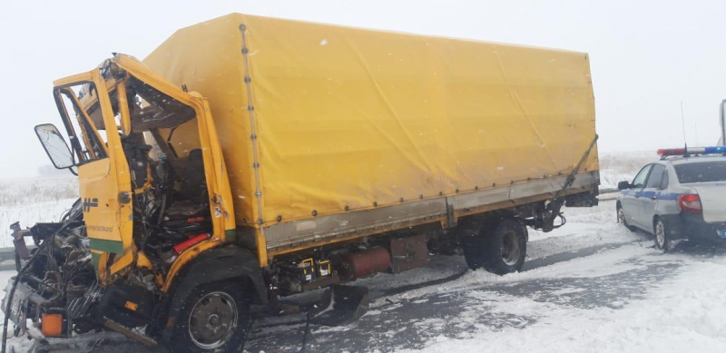 В массовой аварии на «трассе смерти» в Омской области пострадали два человека: видео последствий В массовой аварии на «трассе смерти» в Омской области пострадали два человека: видео последствий