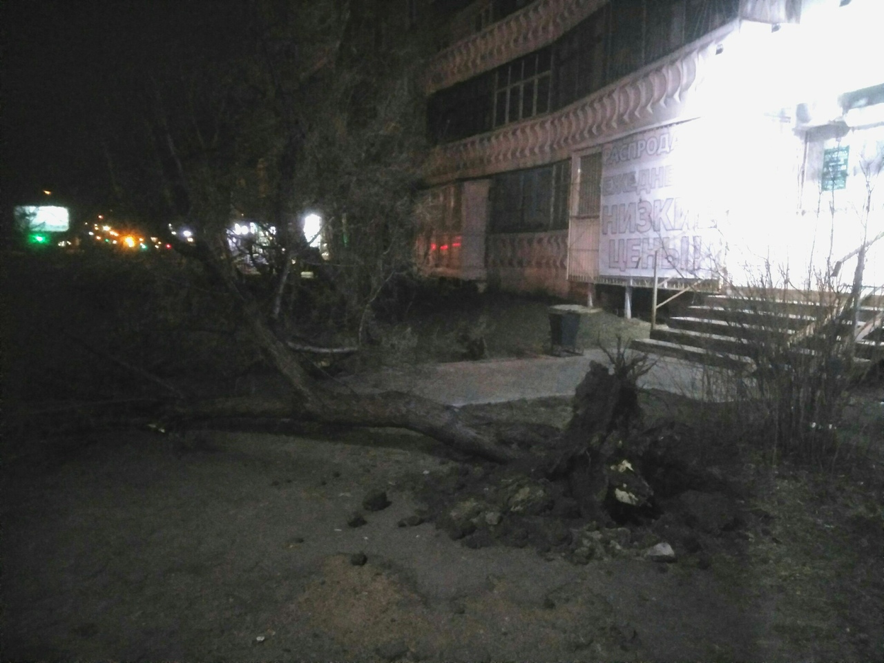 Ночной ураган в Омске. Последствия – повреждено более 70 объектов