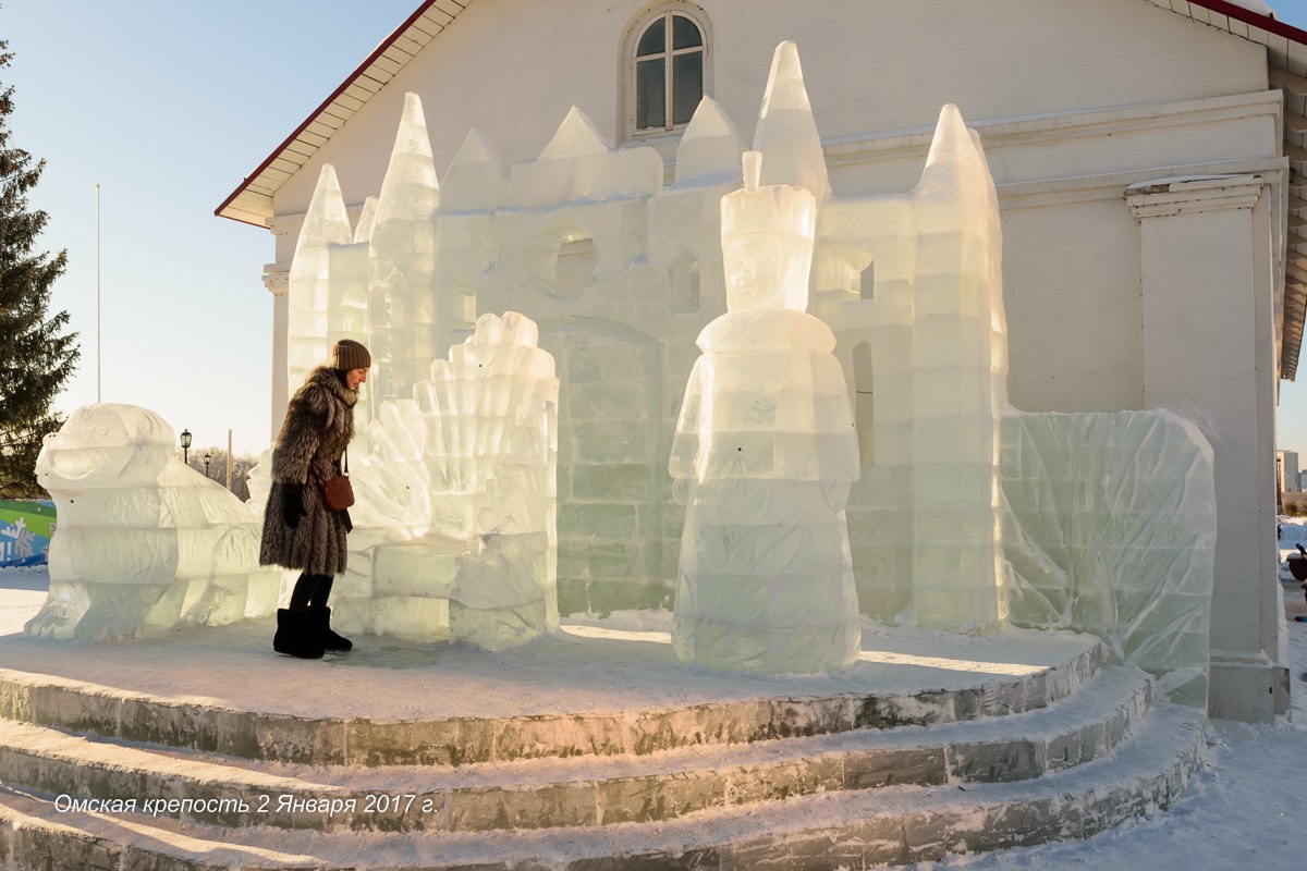 Нас обманули? Что на самом деле хотели построить в Омской крепости из снега Нас обманули? Что на самом деле хотели построить в Омской крепости из снега