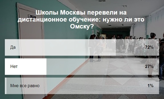 Омичи высказались по «дистанционке» в школах Омичи высказались по «дистанционке» в школах
