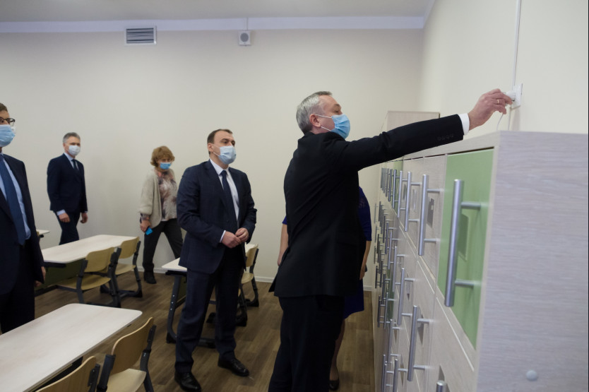 Андрей Травников: новые принципы без потери качества сократили затраты на строительство школ в Новосибирской области на 30 %